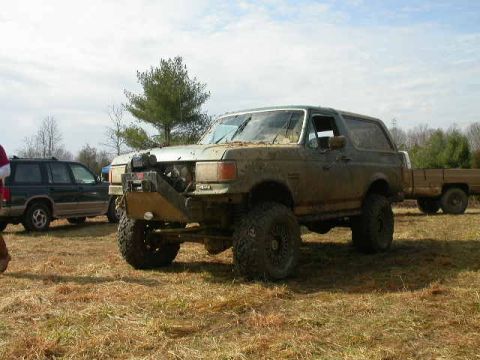 1990 Ford Bronco - After prerunning