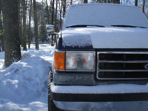 1990 Ford Bronco - Time to go home. Look who is waiting.