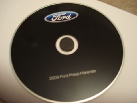 1998 Ford Taurus - This CD contains 2009 Ford press materials.