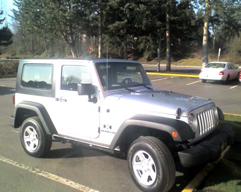 2005 Jeep Wrangler - yeah 225/75-16's, sayin' good bye to these.