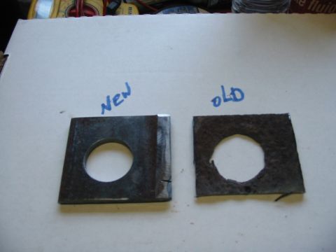 1978 Ford Bronco - Stage 4 top view of plates. I had no idea that there was so much rotted away. pic 17