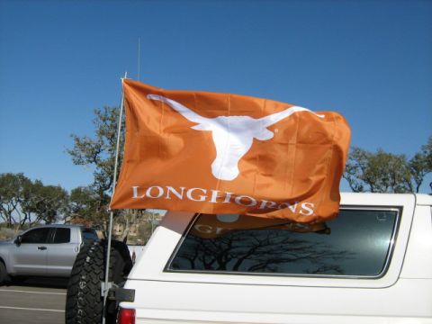 1993 Ford Bronco - Flying the Longhorn Flag