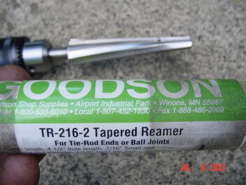 1989 Ford Bronco - Goodson tapered reamer