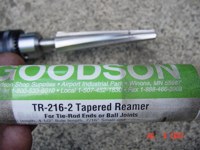 Goodson tapered reamer