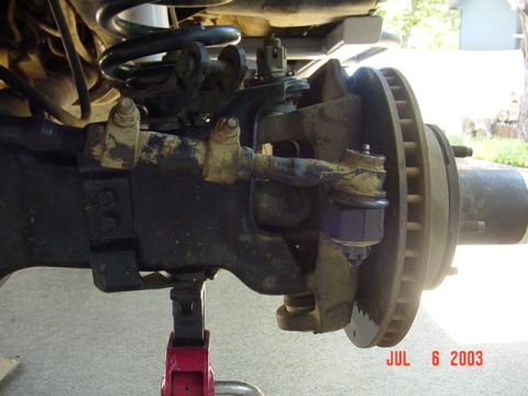 1989 Ford Bronco - Drivers side on top