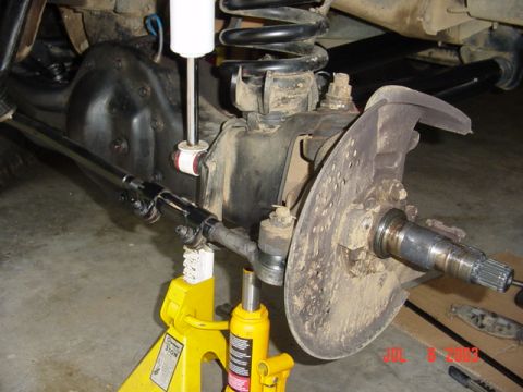 1989 Ford Bronco - Tie rod in stock location