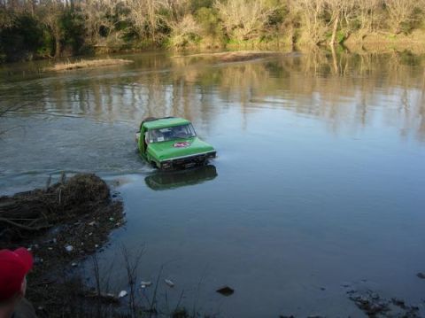 1978 Ford Bronco - in the river