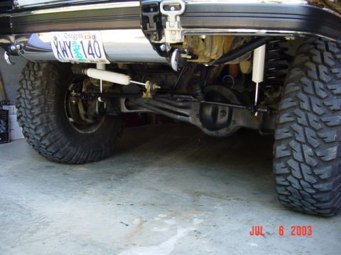 1989 Ford Bronco - The tie rod is almost flat