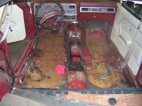 1975 Ford Mustang II - Gutted (pre phosforic)