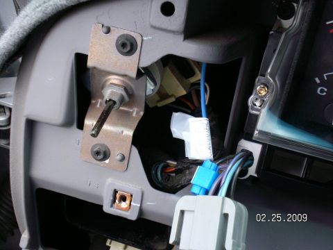 1996 Ford Bronco - This is where I tapped in for the body ground. It's the connector for the rear window switch & it has a large black wire on both ends so ei…