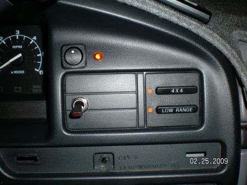 1996 Ford Bronco - The switch is very basic and 10 amps is plenty. I crimped on solderless connectors on the ends of the three wires. This is a grounding Mod…