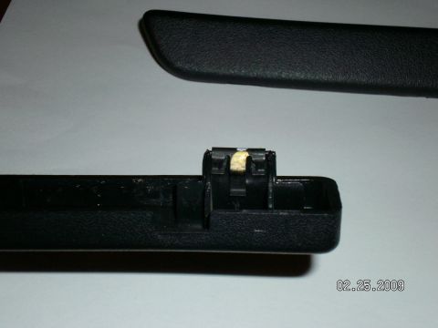1996 Ford Bronco - Lots of times the metal clip will pull off the molding and fall into the hole on the dash. No big deal, you can grab them when you pull the…