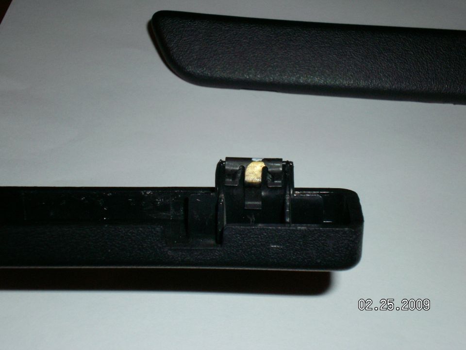 Lots of times the metal clip will pull off the molding and fall into the hole on the dash. No big deal, you can grab them when you pull the dash cover off, just remember to or the molding will be loose on that end...