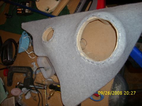 1978 Ford Bronco - random stuff the kick panel pods for the bronco before fiberglass