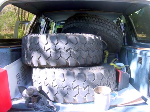 1994 Ford C-350 (Centurion Conversions) - Didn't take long to fill up the back.