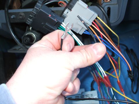 1990 Ford Bronco - Harness and radio ground