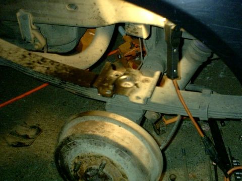 1995 Ford Bronco - Old spring perch comin out. The pics got put on hold cause we wanted to get done so this was the last of the lift process. Show off pics co…