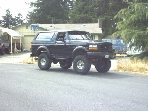 1995 Ford Bronco - Done. The BLACKHORSE is lookin big now.