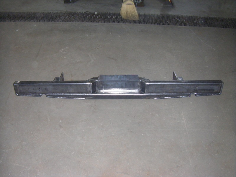 new bumper in the making, thanks to my friend Pat, ( talented fabricator/ welder )