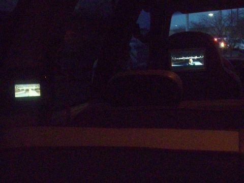 2000 Ford Excursion - Driver side TV and Third row TV