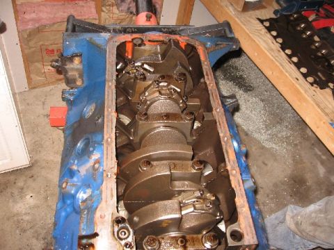 1966 Ford F-100 - Bottom end. Crank has been turned .010