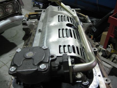1984 Ford LTD Crown Victoria - note to self, bolt down the windage tray before installing the oil pick up