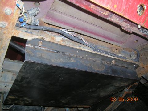 1985 Ford Bronco - 3/16 steel...gonna be hard to bend this.