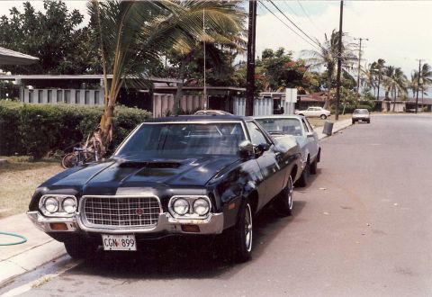 1972 Ford Ranchero - 1 Ranchero GT 1987 Side