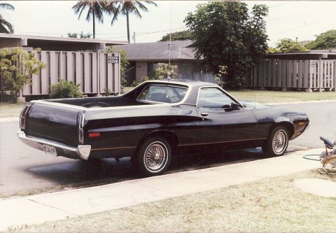 1972 Ford Ranchero - 1 Ranchero GT 1987 PS