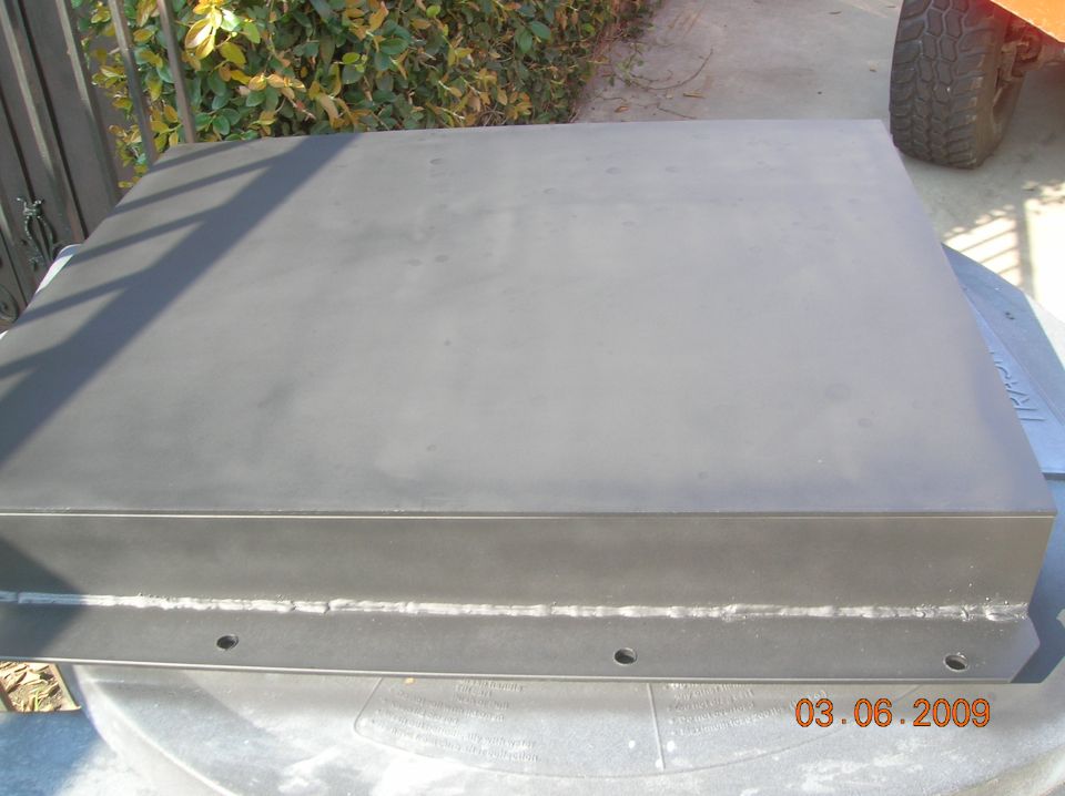 skid plate fabbed out 3/16 steel