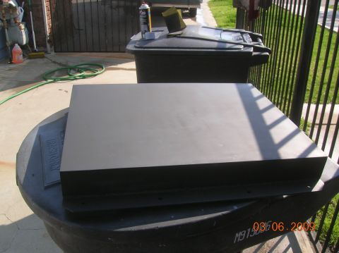 1985 Ford Bronco - painted flat black