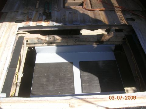1985 Ford Bronco - bolted up...sound pad added to cushion gas tank