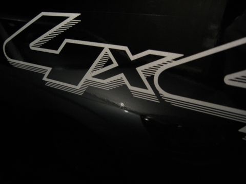 2006 Ford F-150 - After Turtle Wax ICE - The difference is subtle, however you can no longer see the border between my 4x4 logo and the paint as you could af…