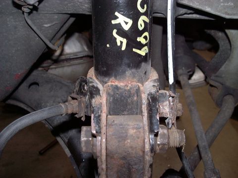 1997 Subaru Legacy - RT front hose
