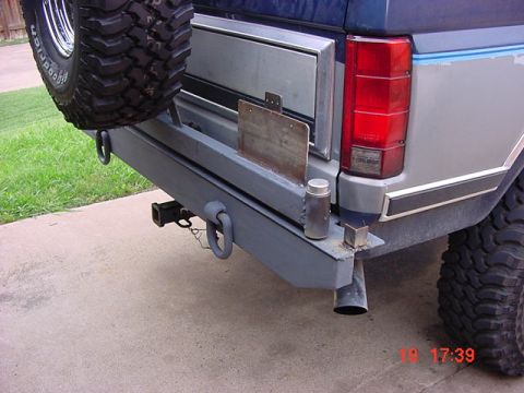 1986 Ford Bronco - 1000# hinge and stopper