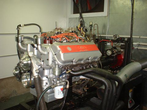 1970 Ford Mustang - On the dyno at Precision Machine Service, Sevierville, TN. Dennis Hawkins, owner. (865-429-3172). Thanks Dennis.........