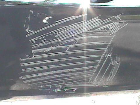 1998 Ford Crown Victoria - Look what they did to the passenger door!