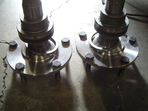 1989 Ford Bronco - Screw in wheel studs and upgraded tapered bearings