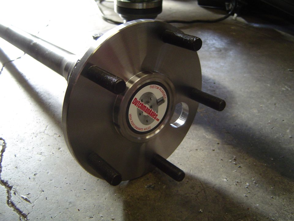 Notice the hole for installing the brakes