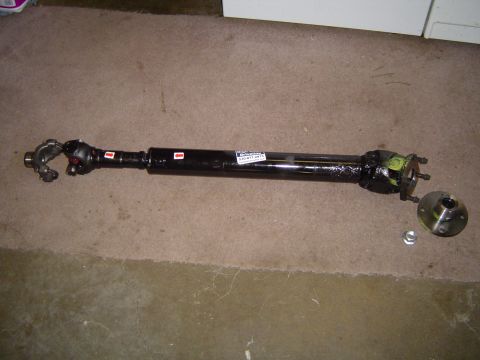 1978 Ford Bronco - New rear driveline from High angle