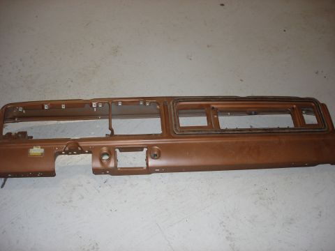 1979 Ford F-250 - This is a dashboard panel, likely from an older truck, showing cutouts for instruments and a radio.