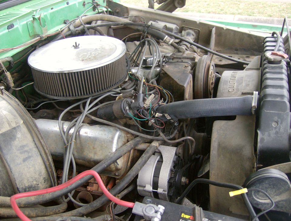 351M, Runs pretty good.