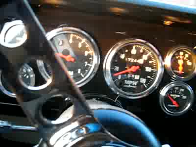 1988 Mercury Grand Marquis - run thru 1st and 2nd 16* initial timing. Snow tires on. 3-15-09
