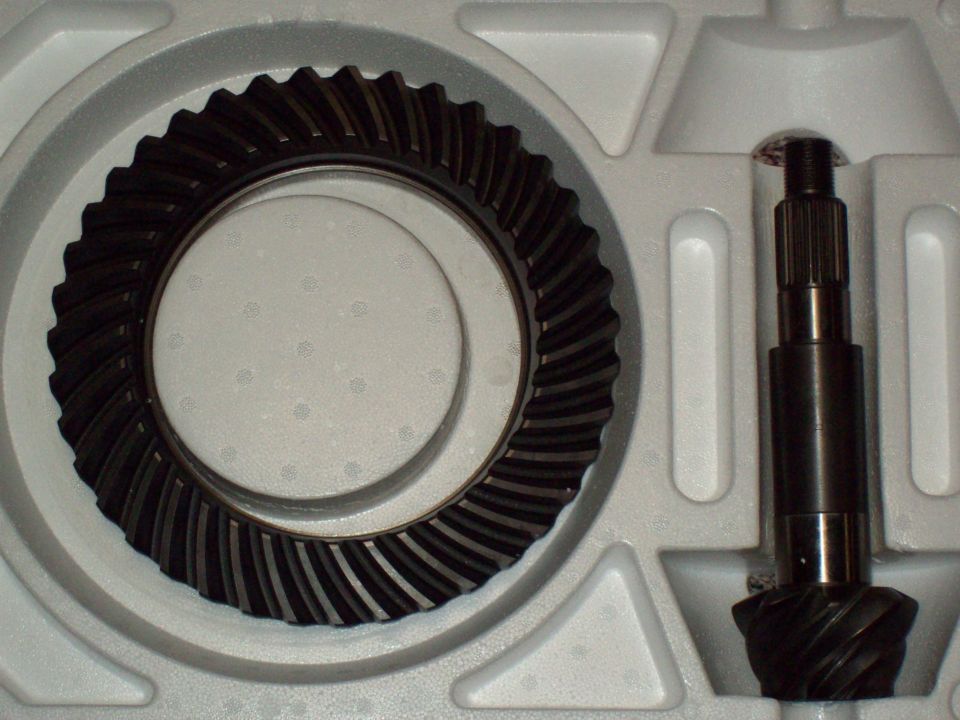 Differential ring gear and pinion shaft in packaging