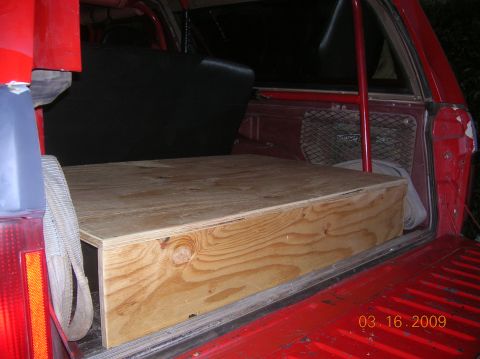 1985 Ford Bronco - false floor