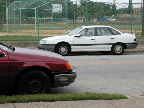 1988 Ford Taurus - Here's a bit of both Taurii.