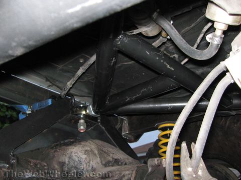 1987 Suzuki Samurai - Wish bone of his 3 link.
