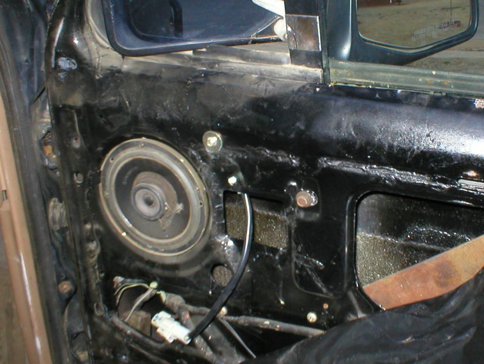 This is how it looks.  Since I had already converted my door panels to this style, I also already had the wiring for the power mirrors.