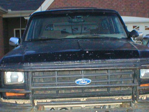 1983 Ford Bronco - But since I started late, I left the driver's side until the next day.