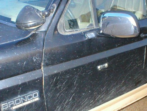 1983 Ford Bronco - I still haven't decided what to do about the lower holes - maybe I'll use a turn signal (like some new car/SUTs have) to hide them. UPDATE:…